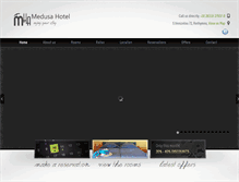 Tablet Screenshot of medusahotel.gr