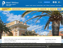 Tablet Screenshot of medusahotel.it